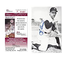 1960's YANKEES Yogi Berra signed vintage postcard AUTO Autographed JSA COA card - MLB Cut Signatures
