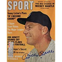 Mickey Mantle (d.1995) HOF Signed Autographed 1962 Sport Magazine JSA Authentic - Autographed MLB Magazines