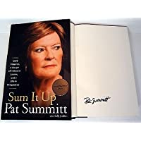 Pat Summitt signed"Sum It Up" 1st Edition Hardback Book (Lady Vols/Tennessee Volunteers)- JSA Hologram - Autographed…