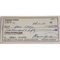 FERGUSON"FERGIE" JENKINS SIGNED PERSONAL CHECK #127 - CHICAGO CUBS
