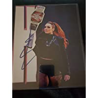 Mcw pro wrestling WWE BECKY LYNCH SIGNED 8X10 PHOTO AUTOGRAPH