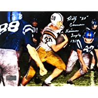 Billy Cannon Autographed/Signed LSU Tigers Unframed 8x10 NCAA Photo - Halloween with"Heisman Trophy 1959" Inscription