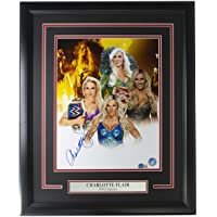 Charlotte Flair Signed Framed 11x14 WWE Collage Photo BAS