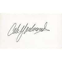 Cale Yarborough Autographed NASCAR Auto Racing 3x5 Inch Index Card