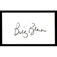 Billy Bean Autographed 3x5 Index Card Oakland A's& Moneyball SKU #174085