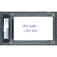 Dave Gavitt Autographed 3x5 Index Card Providence College Coach"Best Wishes" PSA/DNA #83721371