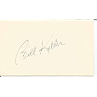 Bill Keller ABA Indiana Pacers Signed/Autographed 3x5 Index Card 151128