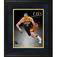Joe Ingles Utah Jazz Framed 11" x 14" Spotlight Photograph - Facsimile Signature - Autographed NBA Art