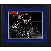 Luka Doncic Dallas Mavericks Framed 11" x 14" Spotlight Photograph - Facsimile Signature - Autographed NBA Art