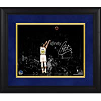 Stephen Curry Golden State Warriors Framed 11" x 14" Spotlight Photograph - Facsimile Signature - Autographed NBA Art