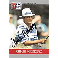 Autograph Warehouse 584144 Chi Chi Rodriguez Autographed Trading Card - Golf, PGA Tour, Puerto Rico, SC 1990 Pro Set…