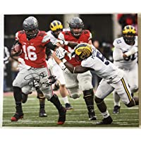 JT Barrett Ohio State Buckeyes 20x24 Autographed Canvas - Certified Authentic