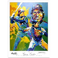 Gary Carter and Artist Autographed Lithograph with Hall of Fame 2003 Inscription - Autographed MLB Art
