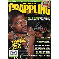Quinton Rampage Jackson Signed '07 Ultimate Grappling Magazine PSA/DNA UFC Pride - Autographed UFC Magazines
