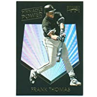 1996 Pinnacle Frank Thomas Pinnacle Power #1 - Chicago White Sox HOF - Baseball Card