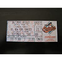 CAL RIPKEN JR Last Streak Game Ticket (09/19/1998)