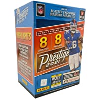2021 Panini Prestige NFL Football BLASTER box (64 cards/bx) Look for Blaster Exclusive Diamond Parallel and Memorbilia…