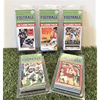 NFL Superstar- (50) Card Pack NFL Football Superstars Starter Kit all Different cards. Comes in Custom Souvenir Case…