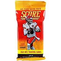 2021 Panini Score Football Jumbo Fat Pack Sealed 40 Card Pack - Look for Trevor Lawrence and Justin Fields Rookie and…