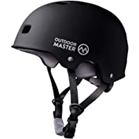 OutdoorMaster Skateboard Cycling Helmet - Two Removable Liners Ventilation Multi-Sport Scooter Roller Skate Inline…