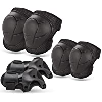 BOSONER Kids/Youth Knee Pad Elbow Pads Guards Protective Gear Set for Roller Skates Cycling BMX Bike Skateboard Inline…