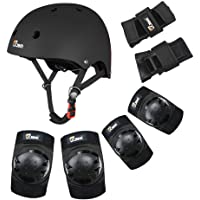 JBM Child & Adults Rider Series Protection Gear Set for Multi Sports Scooter, Skateboarding, Biking, Roller Skating…
