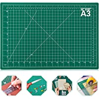 anezus Self Healing Sewing Mat, 12inch x 18inch Rotary Cutting Mat Double Sided 5-Ply Craft Cutting Board for Sewing…