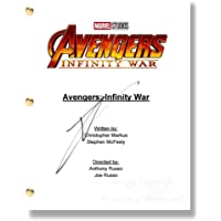 Tom Holland Signed Autographed Avengers Infinity War Script Print