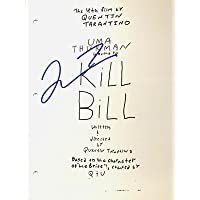 Quentin Tarantino Signed Autograph - Kill Bill Full Movie Script - Uma Thurman - Movie Scripts