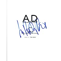 Juan Pablo Di Pace Signed Autograph A.D. The Bible Continues Script Cover COA VD
