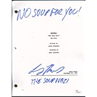 Larry Thomas Signed"Seinfeld" The Soup Nazi Episode Full Script Inscribed"No Soup For You!" &"The Soup Nazi" (JSA COA)