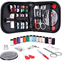 Coquimbo Sewing Kit for Traveler, Adults, Beginner, Emergency, DIY Sewing Supplies Organizer Filled with Scissors…