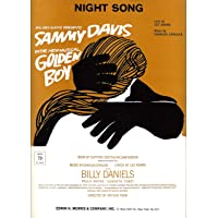 Sammy Davis, Jr."GOLDEN BOY" Charles Strouse/Lee Adams 1964 Broadway Sheet Music