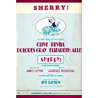 Dolores Gray "SHERRY!" Clive Revill / Elizabeth Allen 1967 FLOP Sheet Music