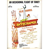 Julie Harris"SKYSCRAPER" Peter Marshall/Charles Nelson Reilly/Sammy Cahn 1965 Broadway Sheet Music