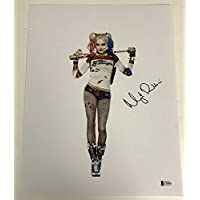 MARGOT ROBBIE SIGNED 11X14 PHOTO SUICIDE SQUAD FULL NAME AUTOGRAPH BECKETT COA B