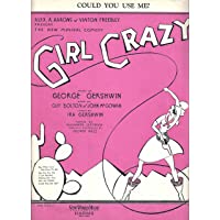 Ethel Merman (Debut) "GIRL CRAZY" George Gershwin / Ginger Rogers 1930 Broadway Sheet Music