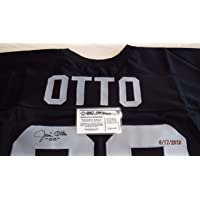 JIM OTTO Signed Raiders Football Jersey -GTSM Authenticated