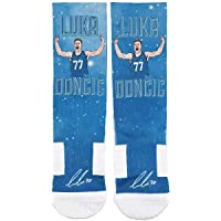 Men's Strideline Luka Doncic Mavericks Galaxy Socks