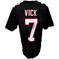 Michael Vick Signed/Autographed Atlanta Black Custom Jersey JSA 154719