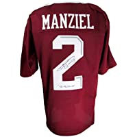 Johnny Manziel Signed/Inscribed Texas A&M Maroon Football Jersey JSA 153039