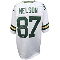 Jordy Nelson Signed/Autographed Packers White Custom Football Jersey JSA 153205