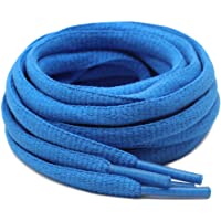 DELELE 2Pair Oval Shoes laces 42 Colors Half Round 1/4"Athletic ShoeLaces for Sport/Running Shoes Shoe Strings