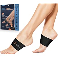 Copper Compression Copper Arch Support - 2 Plantar Fasciitis Braces/Sleeves. Guaranteed Highest Copper Content. Foot…