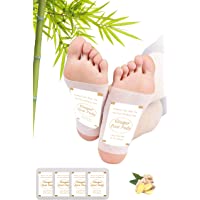 Foot Pads | Ginger Foot Pads for Your Good Feet | Foot and Body Care | Apply, Sleep & Feel Better | All Natural…