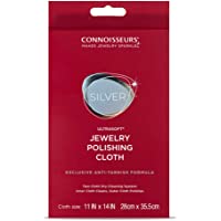 Connoisseurs Silver Polishing Cloth Jewelry Cleaner