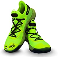 Stephen Curry Signed Autographed Under Armour Shoes Green Warriors #/30 UDA
