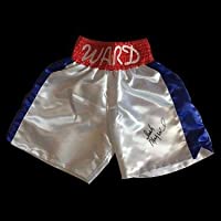 Micky Ward Autographed Trunks - Autographed Boxing Robes and Trunks