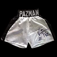 Vinny Pazienza Autographed Trunks - Autographed Boxing Robes and Trunks