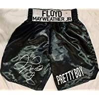 Floyd Mayweather Jr. Autographed Boxing Trunks - Beckett Bas COA - Beckett Authentication - Autographed Boxing Robes and…